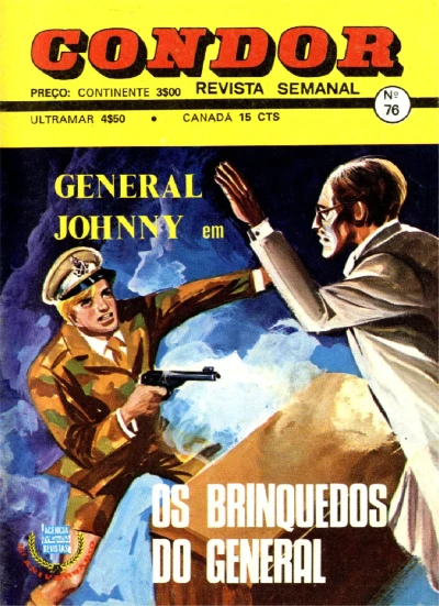 Cover of General Johnny em os Brinquedos do General