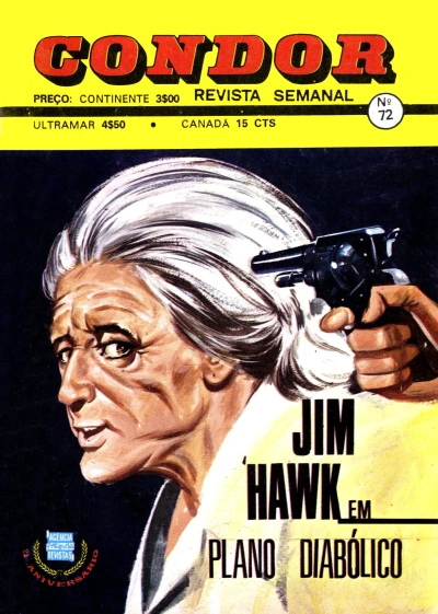 Cover of Jim Hawk em plano diabolico