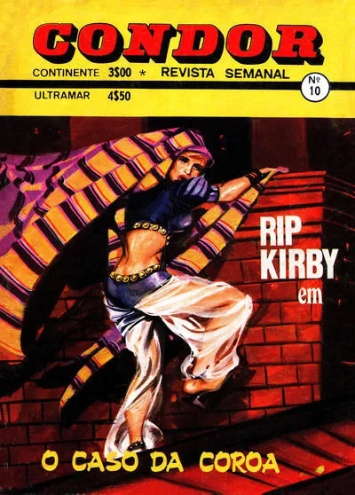 Cover of Rip kirby em O Caso da Caroa