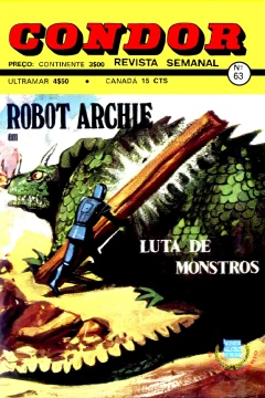 Robot Archie em Luta de Monstros