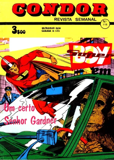 Cover of Super Boy Um certo Senhor Gardner