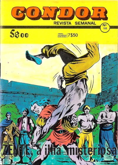Cover of Zente a ilha misteriosa