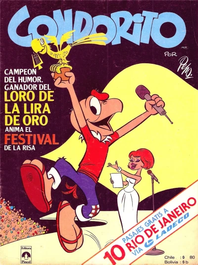Cover of Campeòn del Humor - Ganador del Loro de la Lira de Oro