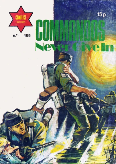 Cover of Commandos Never Give In