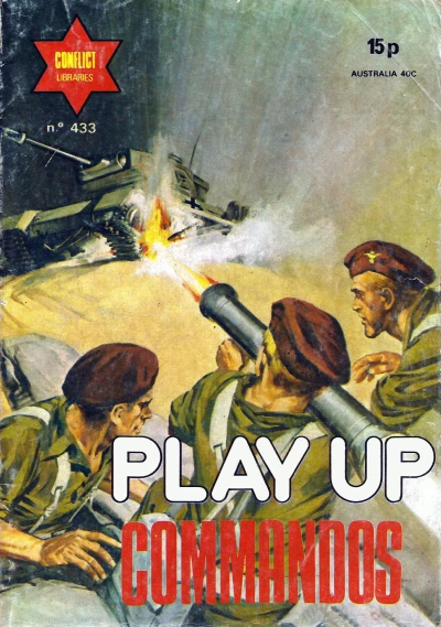Cover of Play Up Commandos