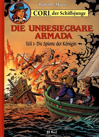 Cover of Die unbesiegbare Armada - Teil 1: Die Spione der Königin