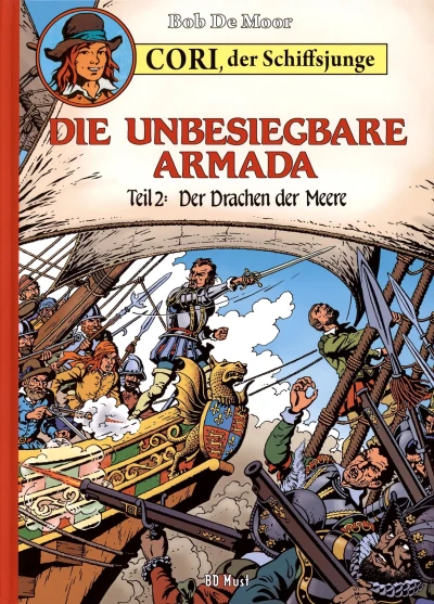 Cover of Die Unbesiegbare Armada - Teil 2: Der Drachen der Meere