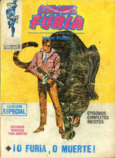 Cover of ¡O furia, o muerte!