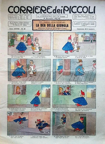 Cover of La dea della giungla
