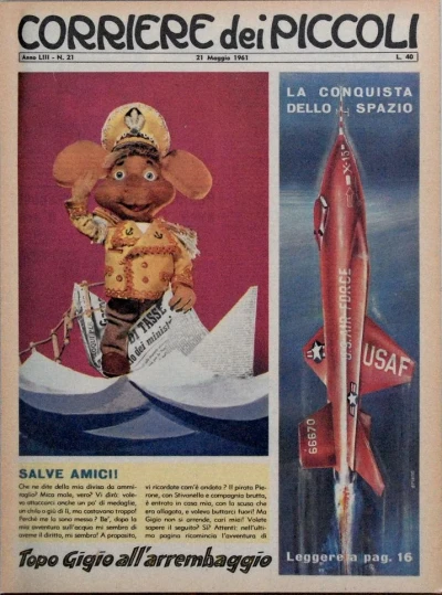 Cover of Topo Gigio all'Arrembaggio