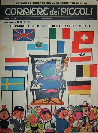 Cover of 1° Campionato Europeo della Canzone per Bambini
