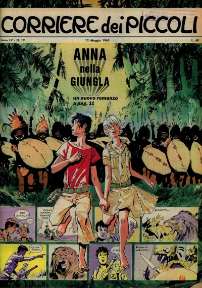 Cover of Anna nella Giungla