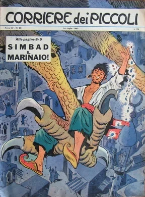 Cover of Simbad il Marinaio!