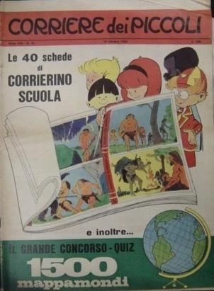 Cover of Le 40 Schede di Corrierino Scuola