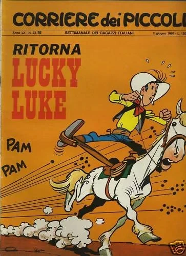 Cover of Ritorna Lucky Luke