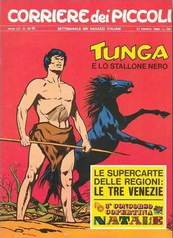 Cover of Tunga e lo Stallone Nero