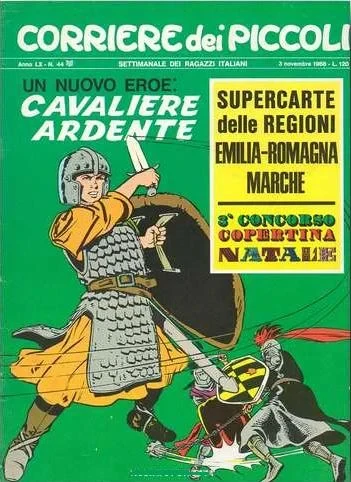 Cover of Un Nuovo Eroe: Cavaliere Ardente