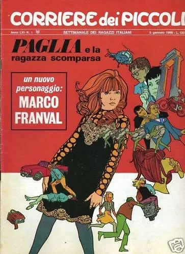 Cover of Paglia e la Ragazza Scomparsa