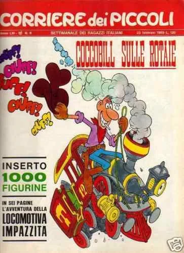 Cover of Cocco Bill Sulle Rotaie