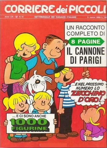 Cover of Il Cannone di Parigi