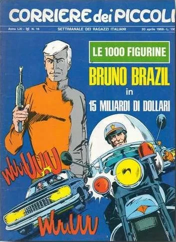 Cover of Bruno Brazil in 15 Miliardi di Dollari