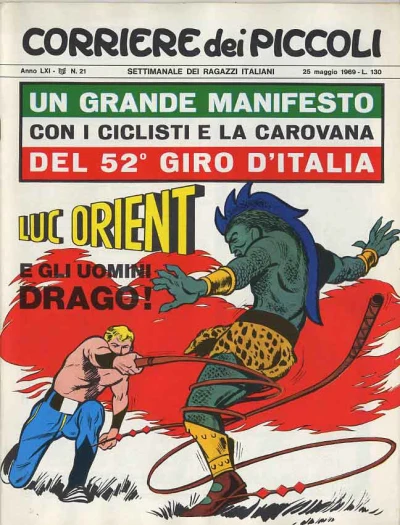 Cover of Luc Orient e gli Uomini Drago