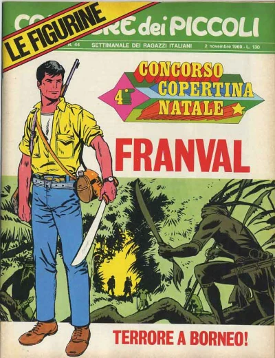 Cover of Franval: Terrore a Borneo!