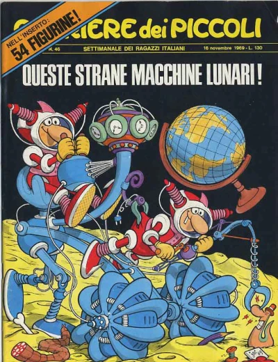 Cover of Queste strane macchine lunari!