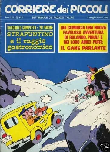 Cover of Strapuntino e il Raggio Gastronomico