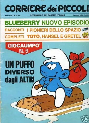 Cover of Un Puffo Diverso dagli Altri