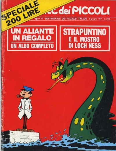 Cover of Strapuntino e il mostro di Loch Ness