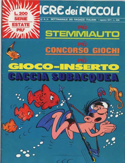 Cover of Gioco-Inserto Caccia Subacquea