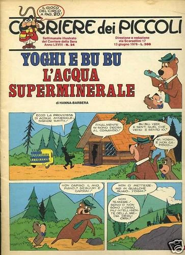 Cover of Yoghi e Bu Bu: L'Acqua Superminerale