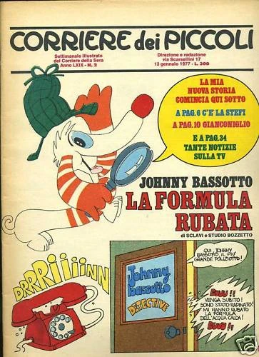 Cover of Johnny Bassotto: La Formula Rubata
