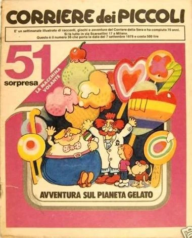 Cover of Avventura sul Pianeta Gelato