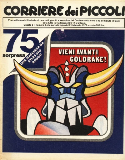 Cover of Vien Avanti Goldrake!