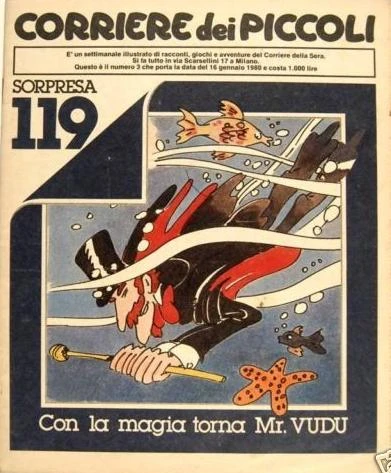 Cover of Con la Magia Torna Mr. Vudu