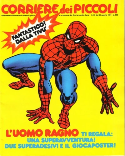 Cover of L'Uomo Ragno