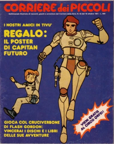 Cover of Il Poster di Capitan Futuro