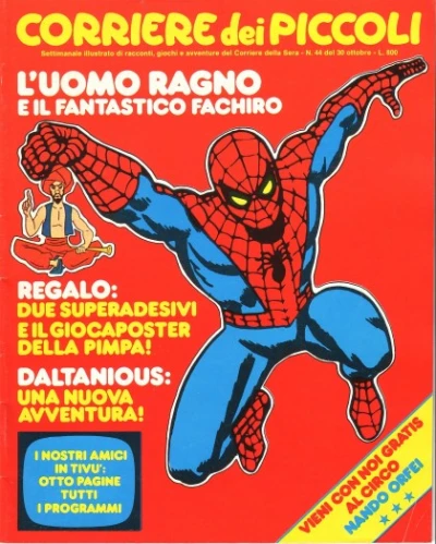 Cover of L'Uomo Ragno e il Fantastico Fachiro