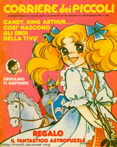 Cover of Candy, King Arthur... Così Nascono gli Eroi della Tivù