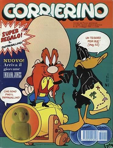 Cover of Arriva il Giovane Indiana Jones