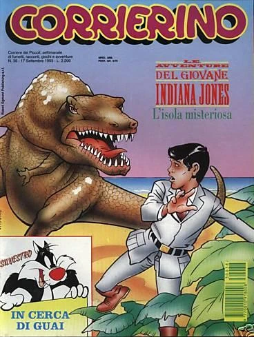 Cover of Le Avventure del Giovane Indiana Jones: L'Isola Misteriosa