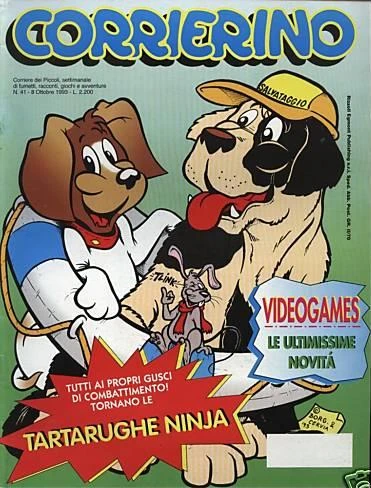 Cover of Tornano le Tartarughe Ninja