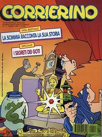 Cover of La Scimmia Racconta la Sua Storia