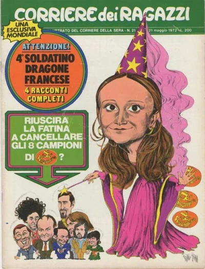 Cover of Riuscirà la fatina a cancellare gli 8 campioni?