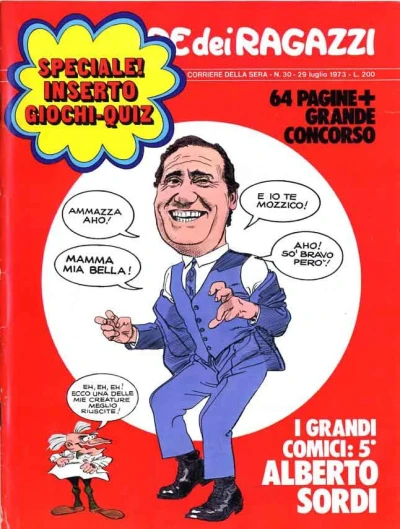 Cover of I grandi comici: 5° Alberto Sordi