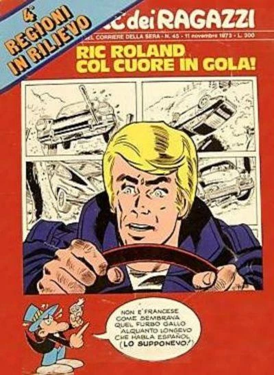 Cover of Ric Roland col Cuore in Gola!