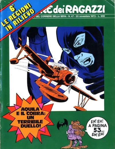 Cover of Aquila e il Cobra: un terribile duello!