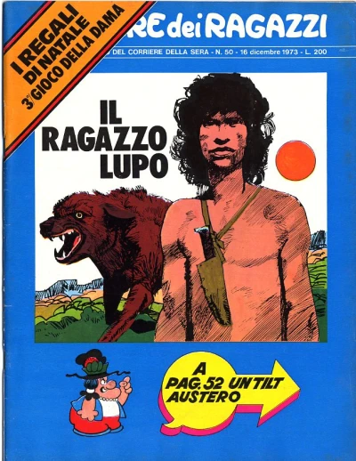 Cover of Il ragazzo lupo